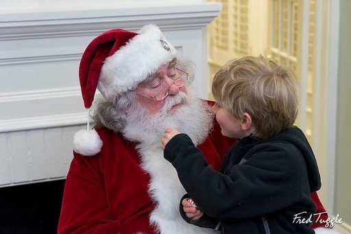 Check Santa Clause's Beard - Ebby's Little White H