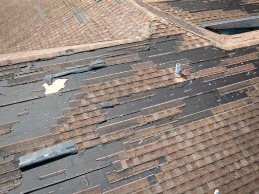 Storm Damaged Roof