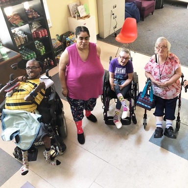 Wacky Socks Day at Ability Connection_Photo Courte